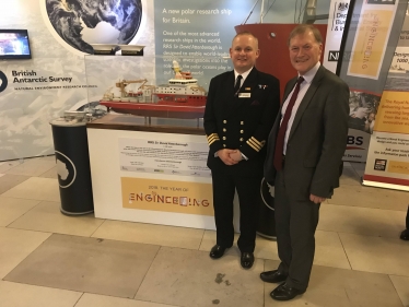 RSS Sir David Attenborough comes to Parliament